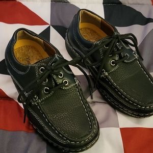 Boys black dress shoes
